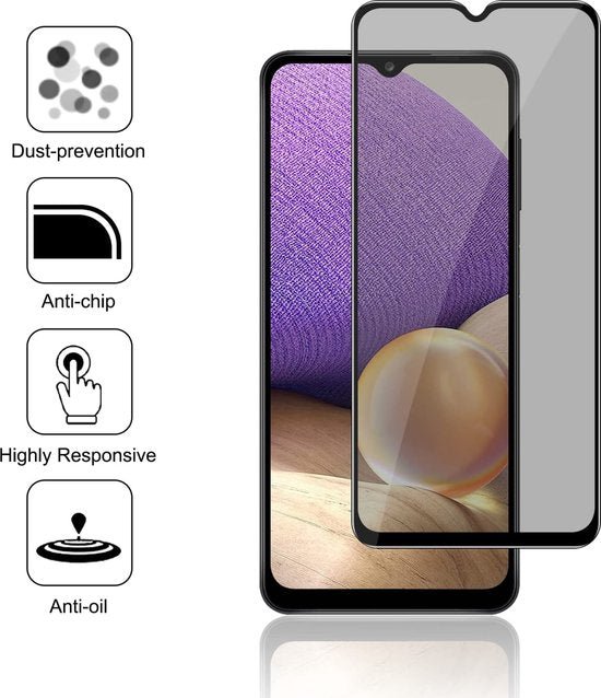 Samsung Galaxy A32 4G – Camera Lens & Privacy Screenprotector 4-Pack-Ilumina Benelux