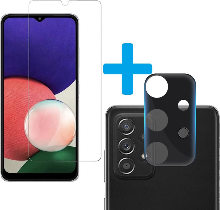 Samsung Galaxy A32 5G – 9H Gehard Glas – Camera Lens & Screenprotector 2-Pack-Ilumina Benelux