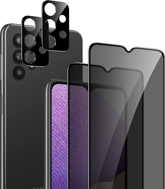 Samsung Galaxy A32 5G – Camera Lens & Privacy Screenprotector 4-Pack-Ilumina Benelux