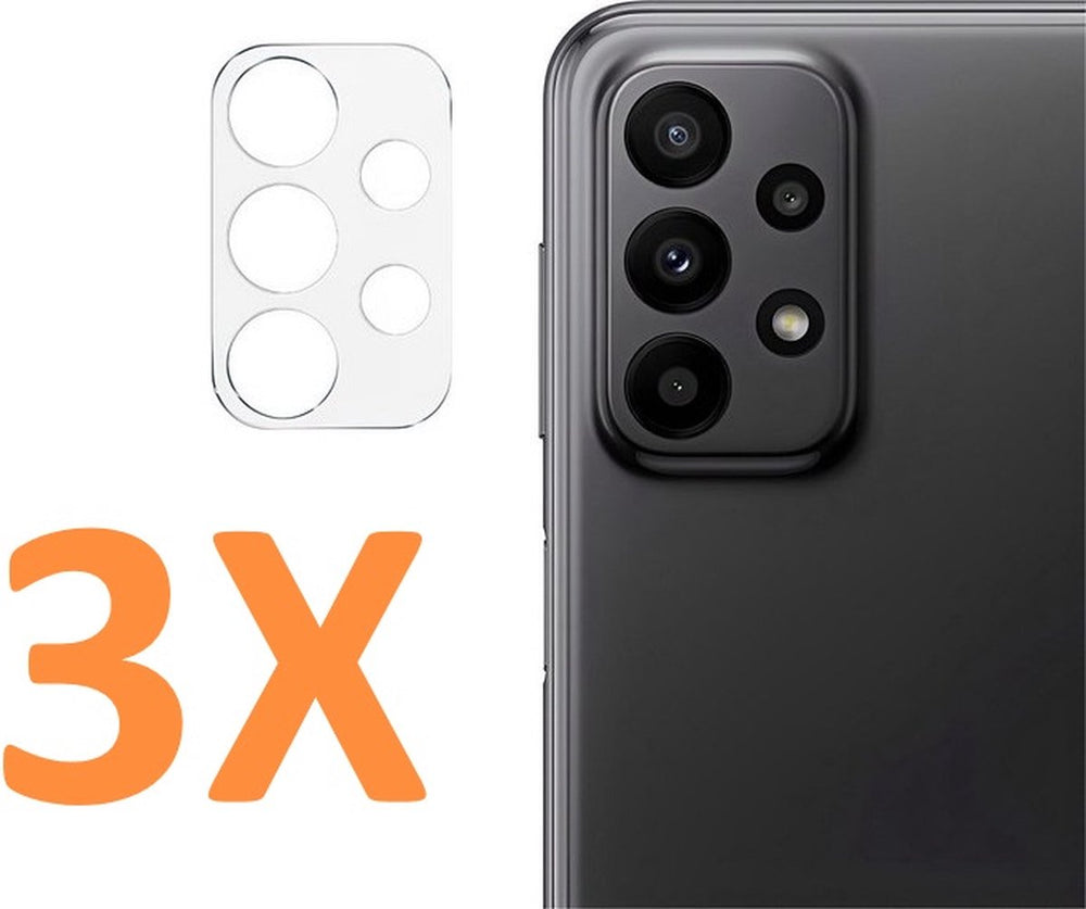 Camera Lens Protector – Samsung Galaxy A33 4G/5G – 9H Gehard Glas – Anti-kras – 3-Pack-Ilumina Benelux