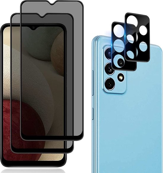Samsung Galaxy A33 5G – Camera Lens & Privacy Screenprotector 4-Pack-Ilumina Benelux