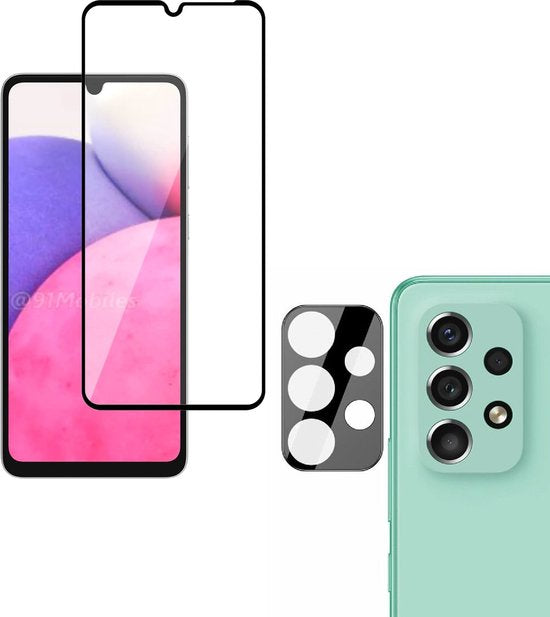 Samsung Galaxy A33 5G – Camera Lens & Screenprotector 9H Gehard Glas – 2-Pack-Ilumina Benelux
