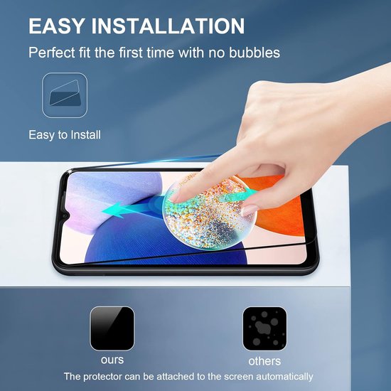 Samsung Galaxy A34 – Camera Lens & Full Screenprotector 4-Pack-Ilumina Benelux