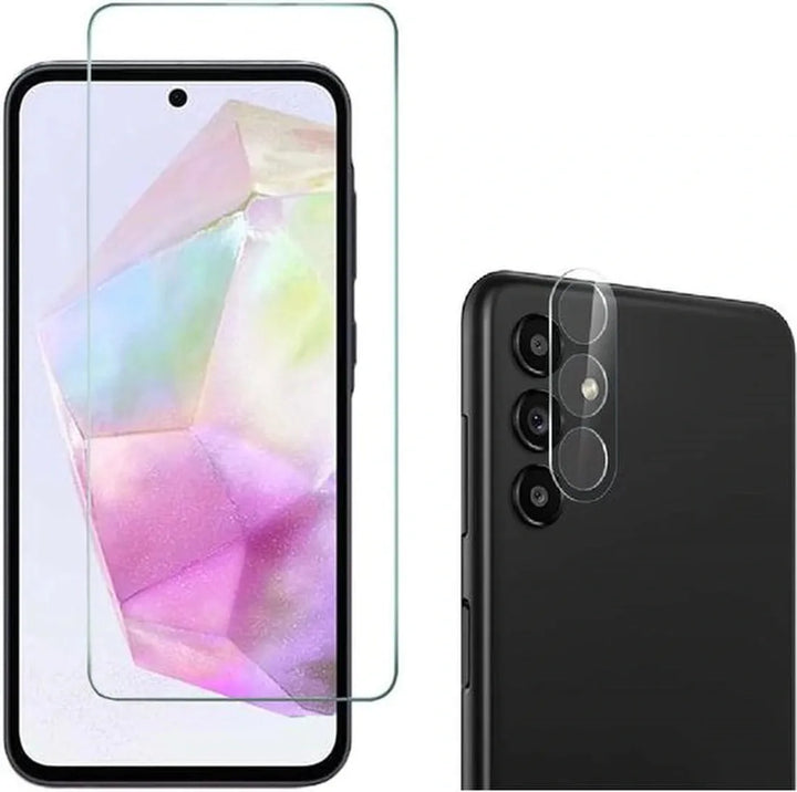 Samsung Galaxy A35 – Camera Lens & Screenprotector 6-Pack-Ilumina Benelux