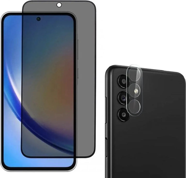 Samsung Galaxy A35 – Camera Lens & Privacy Screenprotector 6-Pack-Ilumina Benelux