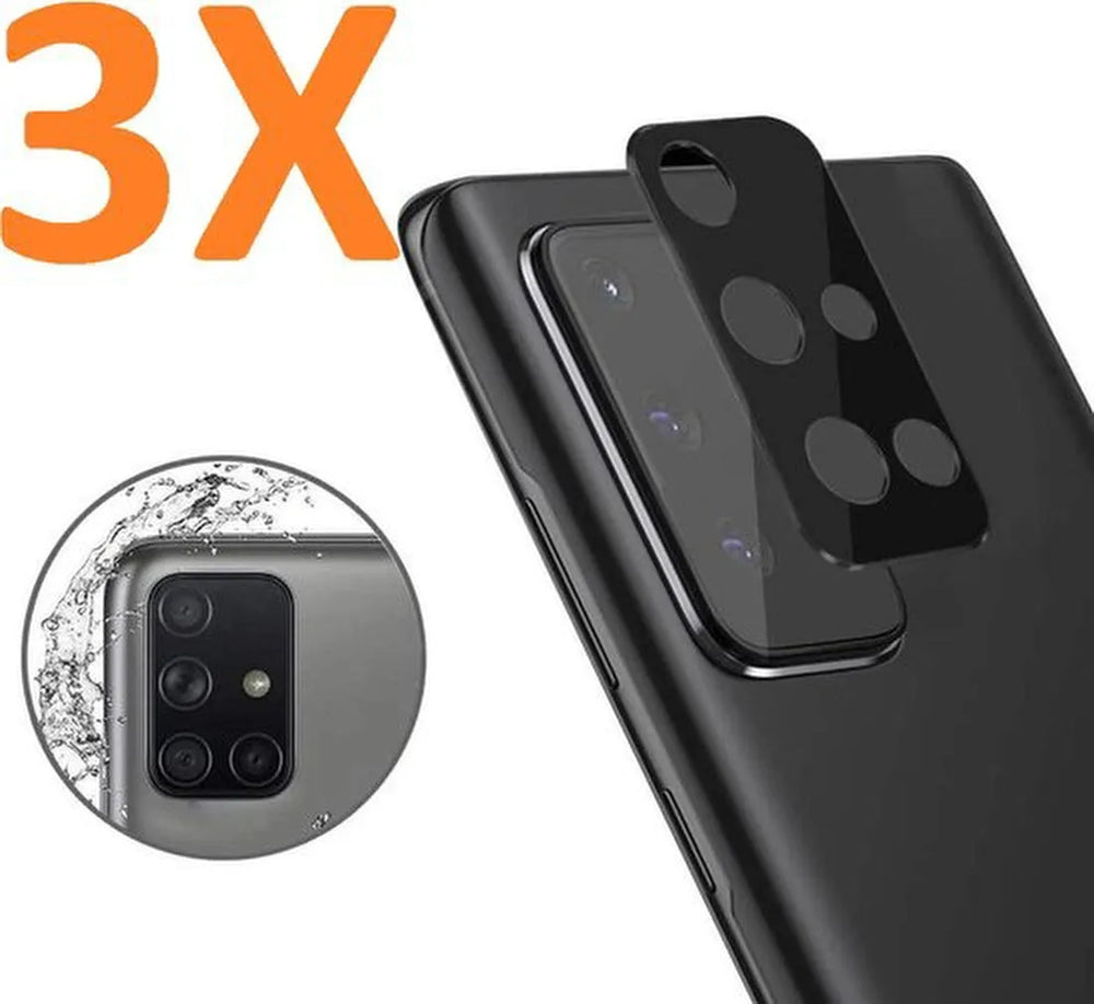 Camera Lens Protector – Samsung Galaxy A51 – 9H Gehard Glas – Anti-kras – 3-Pack-Ilumina Benelux