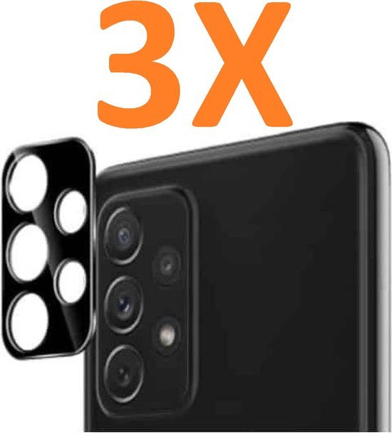 Camera Lens Protector – Samsung Galaxy A52 4G/5G & A52s A528 – 9H Gehard Glas – Anti-kras – 3-Pack-Ilumina Benelux
