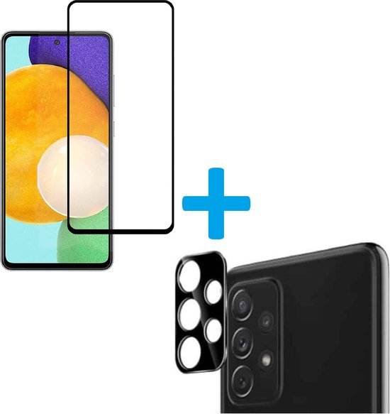 Samsung Galaxy A52 4G/5G & A52s A528 – Camera Lens & Privacy Screenprotector 2-Pack-Ilumina Benelux