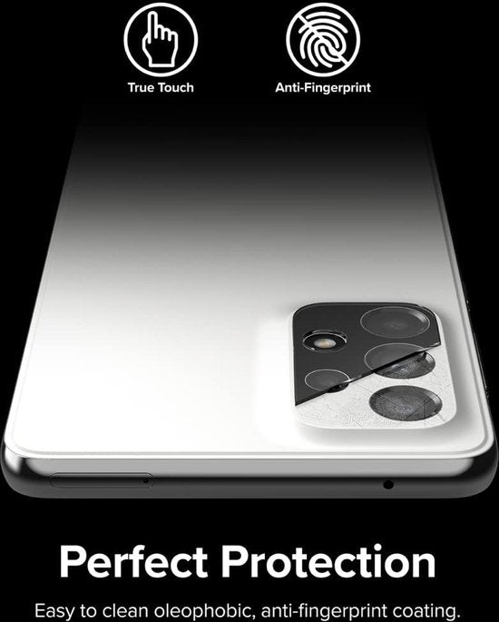 Camera Lens Protector – Samsung Galaxy A52/A52s – 4-Pack – Gehard Glas – Camera Bescherming – Zwart-Ilumina Benelux