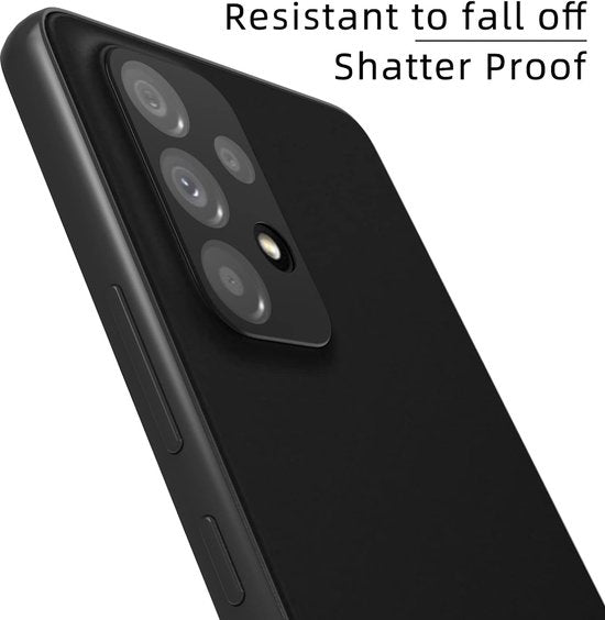 Camera Lens Protector – Samsung Galaxy A53 A536 5G – 9H Gehard Glas – Anti-kras – Tempered Glas – Zwart-Ilumina Benelux