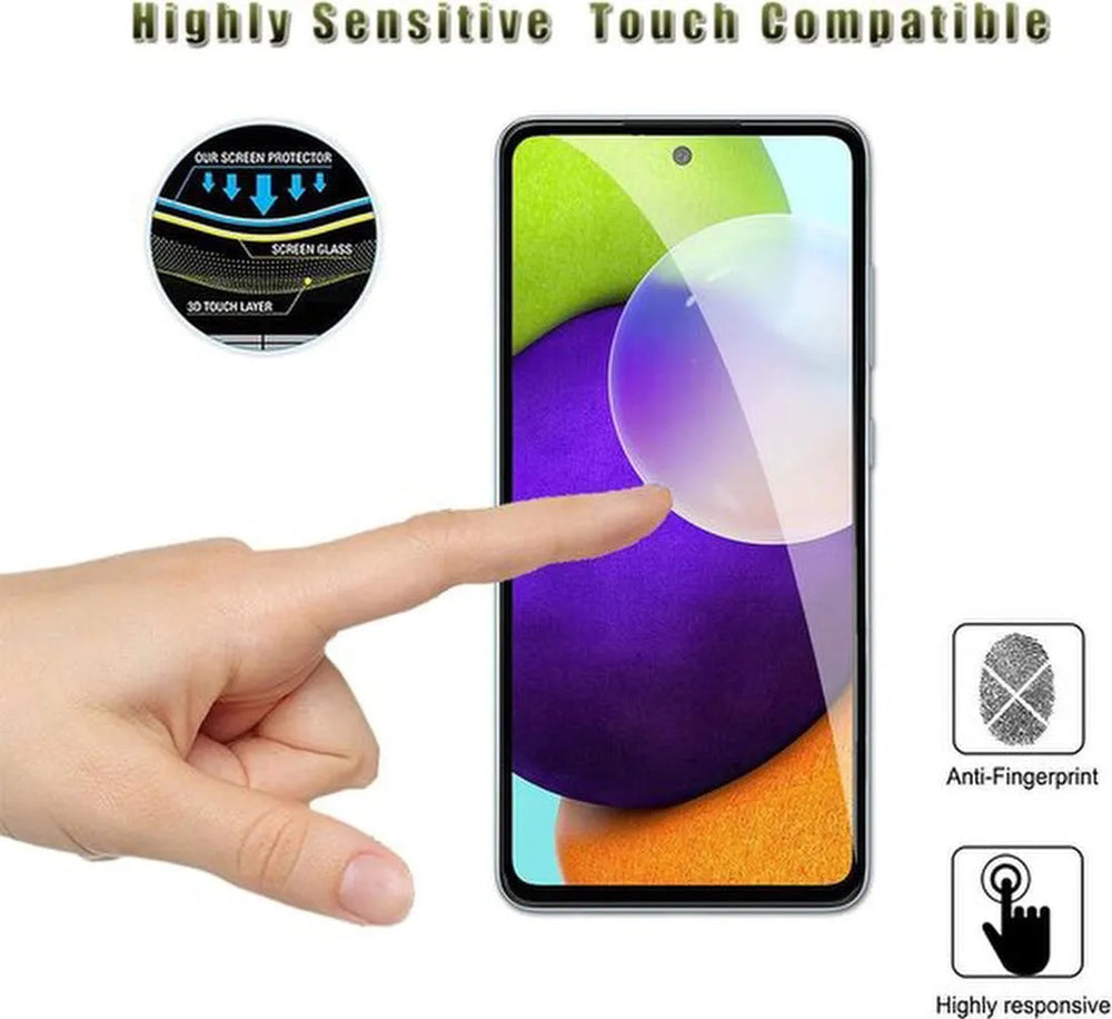 Samsung Galaxy A53 A536 5G Camera Lens & Screenprotector 9H Gehard Glas – 2-Pack-Ilumina Benelux