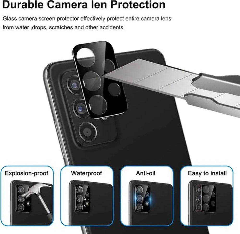 Samsung Galaxy A53 A536 5G Camera Lens & Screenprotector 9H Gehard Glas – 2-Pack-Ilumina Benelux