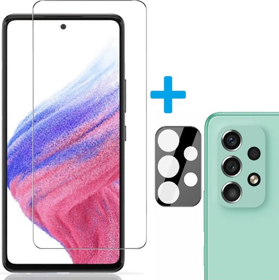 Samsung Galaxy A53 A536 5G Camera Lens & Screenprotector 9H Gehard Glas – 2-Pack-Ilumina Benelux