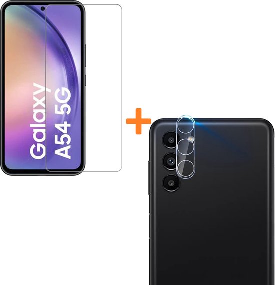 Samsung Galaxy A54 – Camera Lens & Screenprotector 2-Pack-Ilumina Benelux