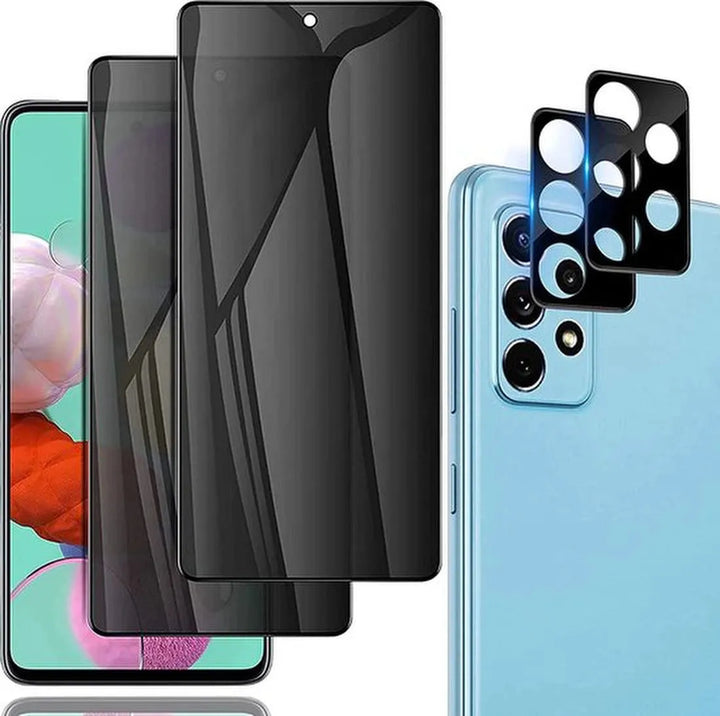 Samsung Galaxy A71 – Camera Lens & Screenprotector 4-Pack-Ilumina Benelux
