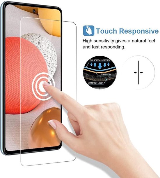 Samsung Galaxy A72 4G/5G Camera Lens & Screenprotector 9H Gehard Glas – 6-Pack-Ilumina Benelux