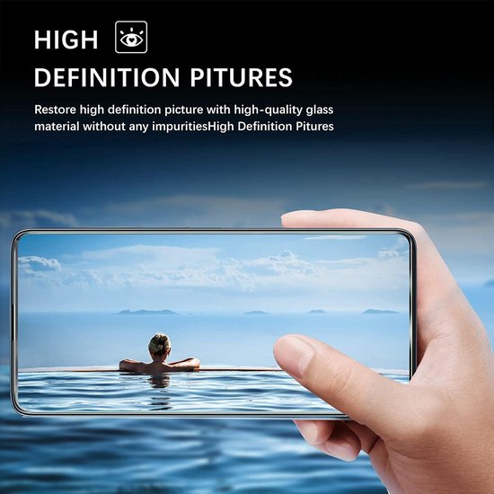 Samsung Galaxy A72 4G/5G Camera Lens & Screenprotector 9H Gehard Glas – 6-Pack-Ilumina Benelux