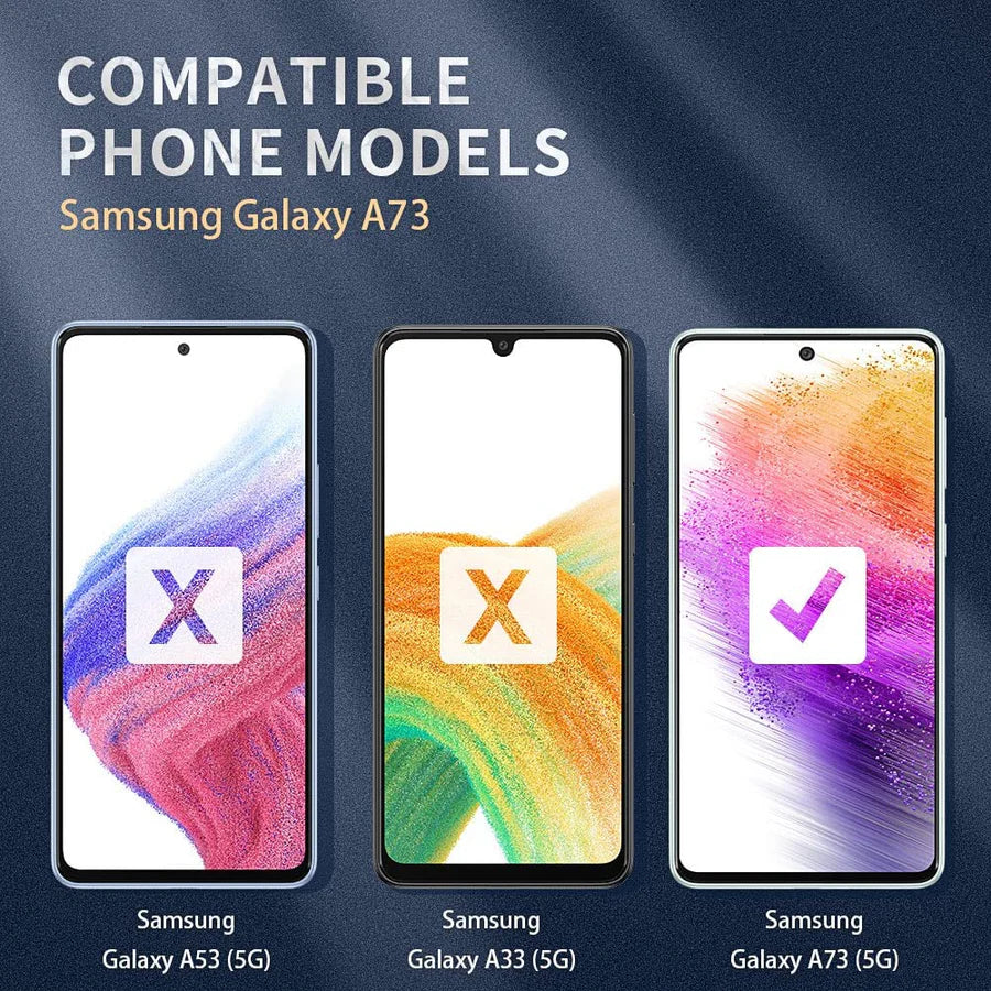 Camera Lens Protector – Samsung Galaxy A73 5G – 9H Gehard Glas – Anti-kras – Tempered Glas – 1-Pack-Ilumina Benelux
