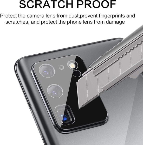 Camera Lens Protector – Samsung Galaxy S20 Ultra – 9H Gehard Glas – Anti Kras – 1-Pack-Ilumina Benelux