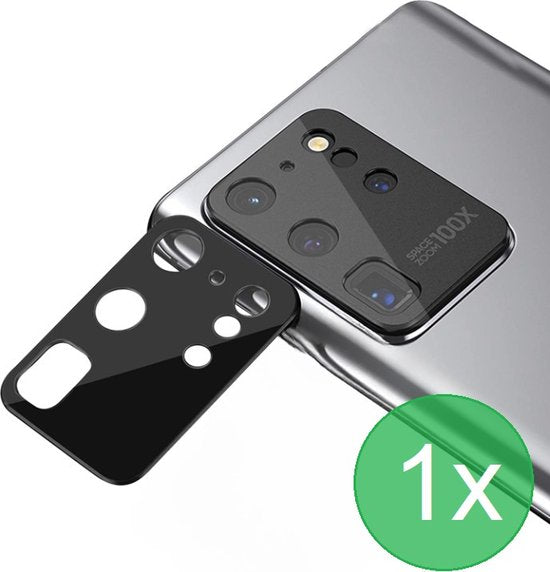 Camera Lens Protector – Samsung Galaxy S20 Ultra – Gehard Glas – Anti-kras – Zwart-Ilumina Benelux