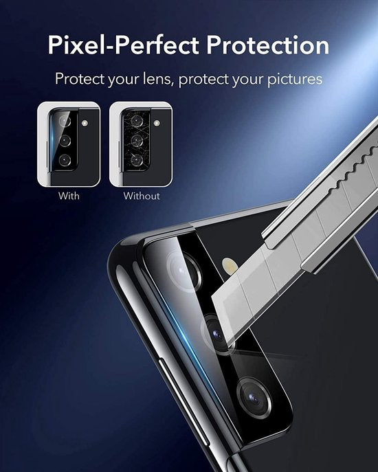 Camera Lens Protector – Samsung Galaxy S21 – 9H Gehard Glas – Anti-kras – 1-Pack-Ilumina Benelux