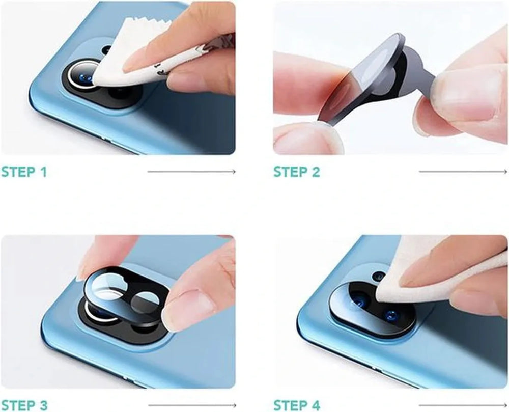 Camera Lens Protector – Samsung Galaxy S22 – 9H Gehard Glas – Anti-kras – 3-Pack-Ilumina Benelux