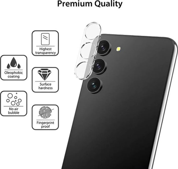 Camera Lens Protector – Samsung Galaxy S23 FE – 9H Gehard Glas – Anti-kras – 2-Pack-Ilumina Benelux