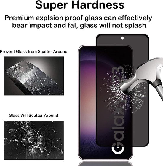 Samsung Galaxy S23 FE – Camera Lens & Privacy Screenprotector 6-Pack-Ilumina Benelux