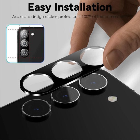 Camera Lens Protector – Samsung Galaxy S23 FE – 9H Gehard Glas – Anti-kras – 3-Pack-Ilumina Benelux