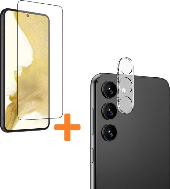 Samsung Galaxy S23 FE Camera Lens & Screenprotector 9H Gehard Glas – 2-Pack-Ilumina Benelux