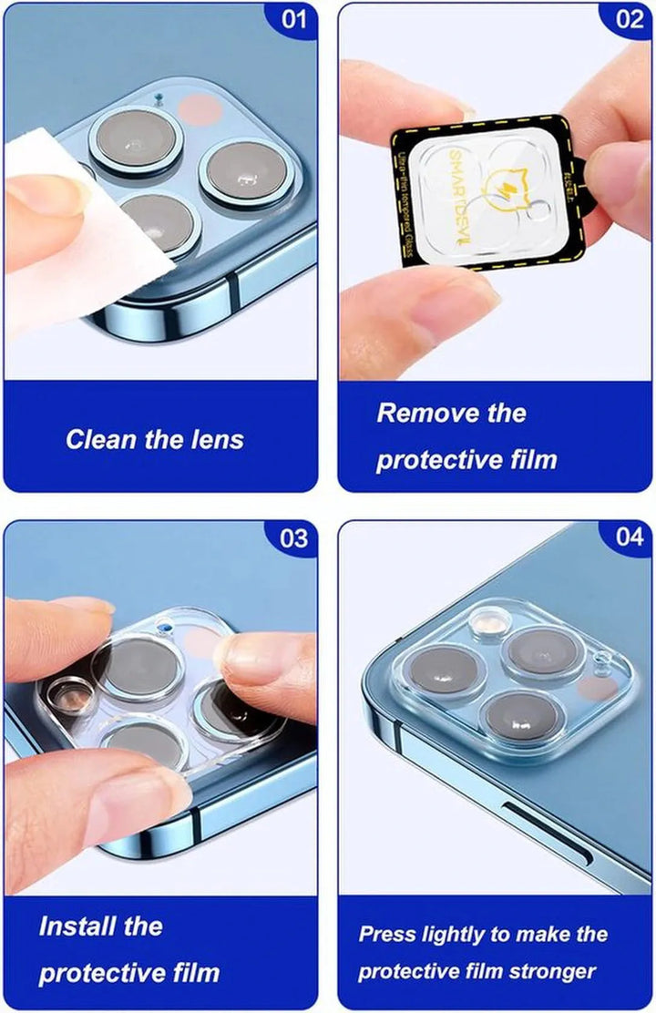 Camera Lens Protector – Samsung Galaxy S23 Plus – 9H Gehard Glas – Anti-kras – 2-Pack-Ilumina Benelux