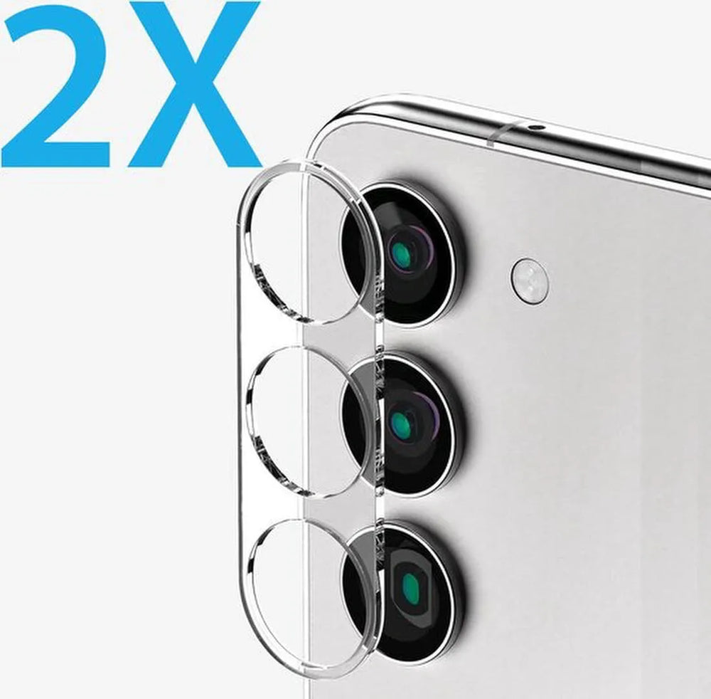 Camera Lens Protector – Samsung Galaxy S23 Plus – 9H Gehard Glas – Anti-kras – 2-Pack-Ilumina Benelux