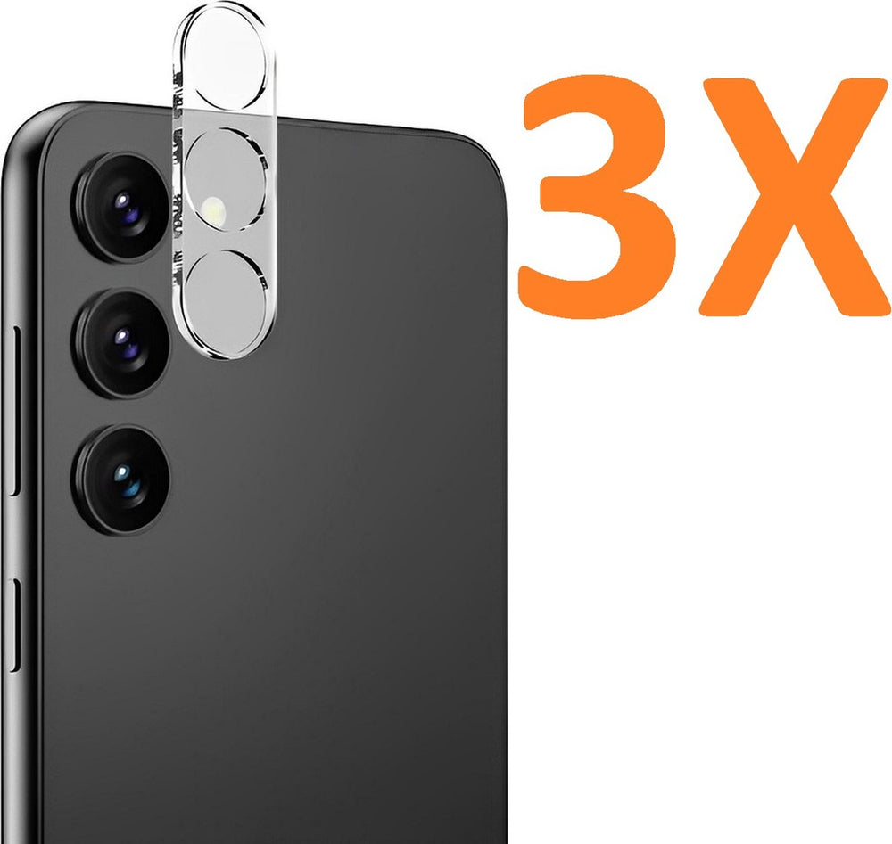 Camera Lens Protector – Samsung Galaxy S23 Plus – 9H Gehard Glas – Anti-kras – 3-Pack Tempered Glas-Ilumina Benelux