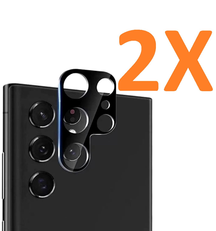 Camera Lens Protector – Samsung Galaxy S23 Ultra – 9H Gehard Glas – Anti-kras – 2-Pack-Ilumina Benelux