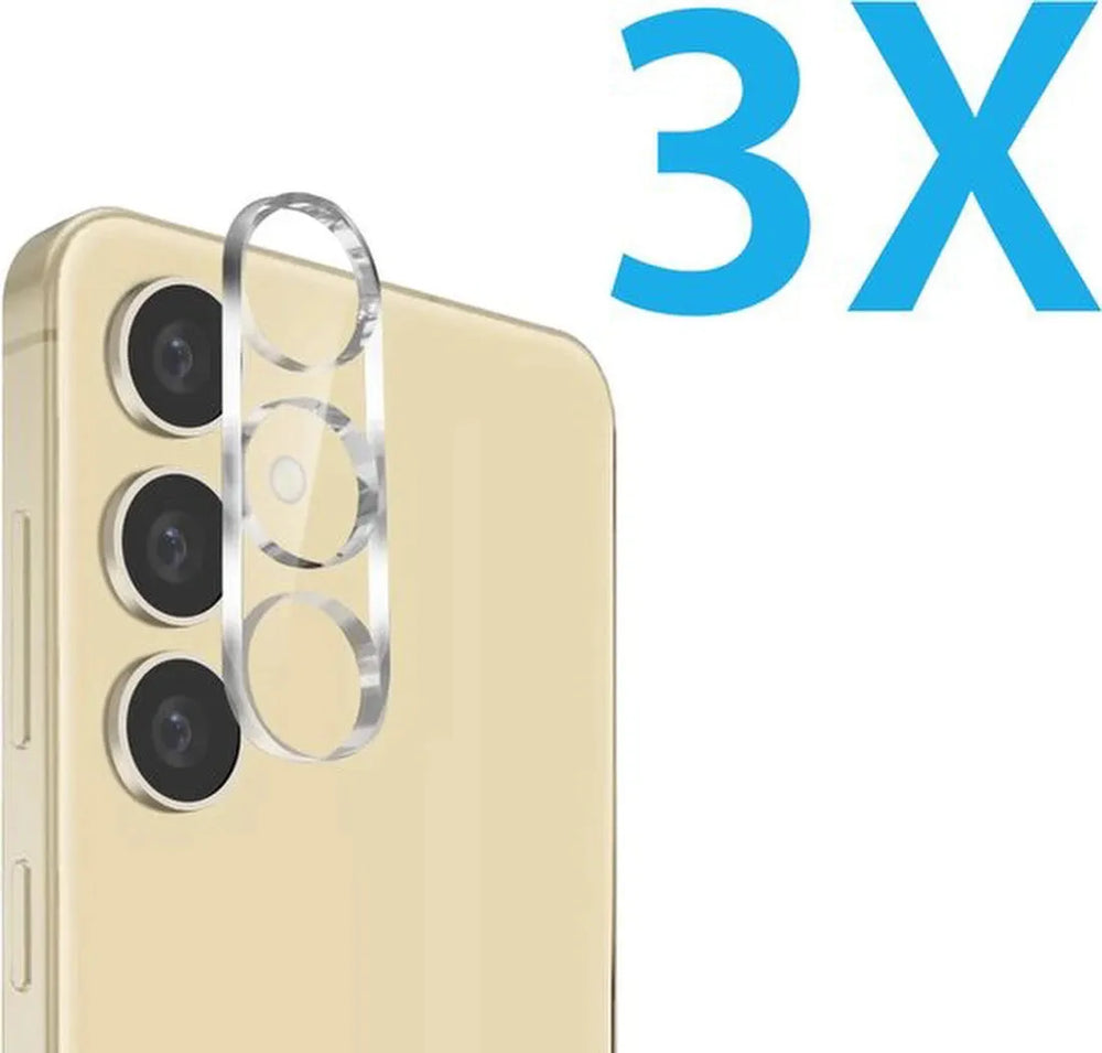 Camera Lens Protector – Samsung Galaxy S24 – 9H Gehard Glas – Anti-kras – 3-Pack-Ilumina Benelux