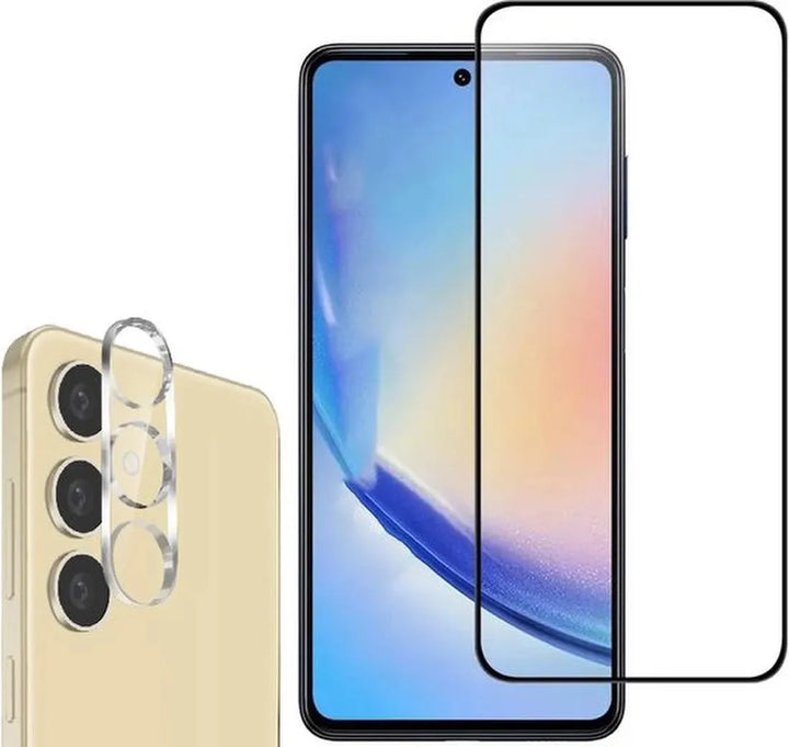 Samsung Galaxy S24 Plus – 9H Gehard Glas – Camera Lens & Screenprotector 2-Pack-Ilumina Benelux