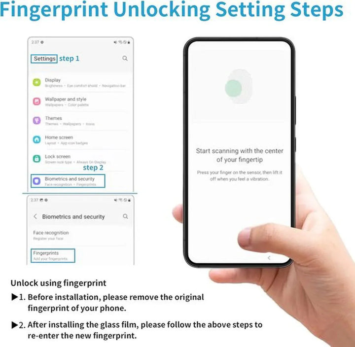 Samsung Galaxy S24 Plus – Camera Lens & Screenprotector 6-Pack-Ilumina Benelux