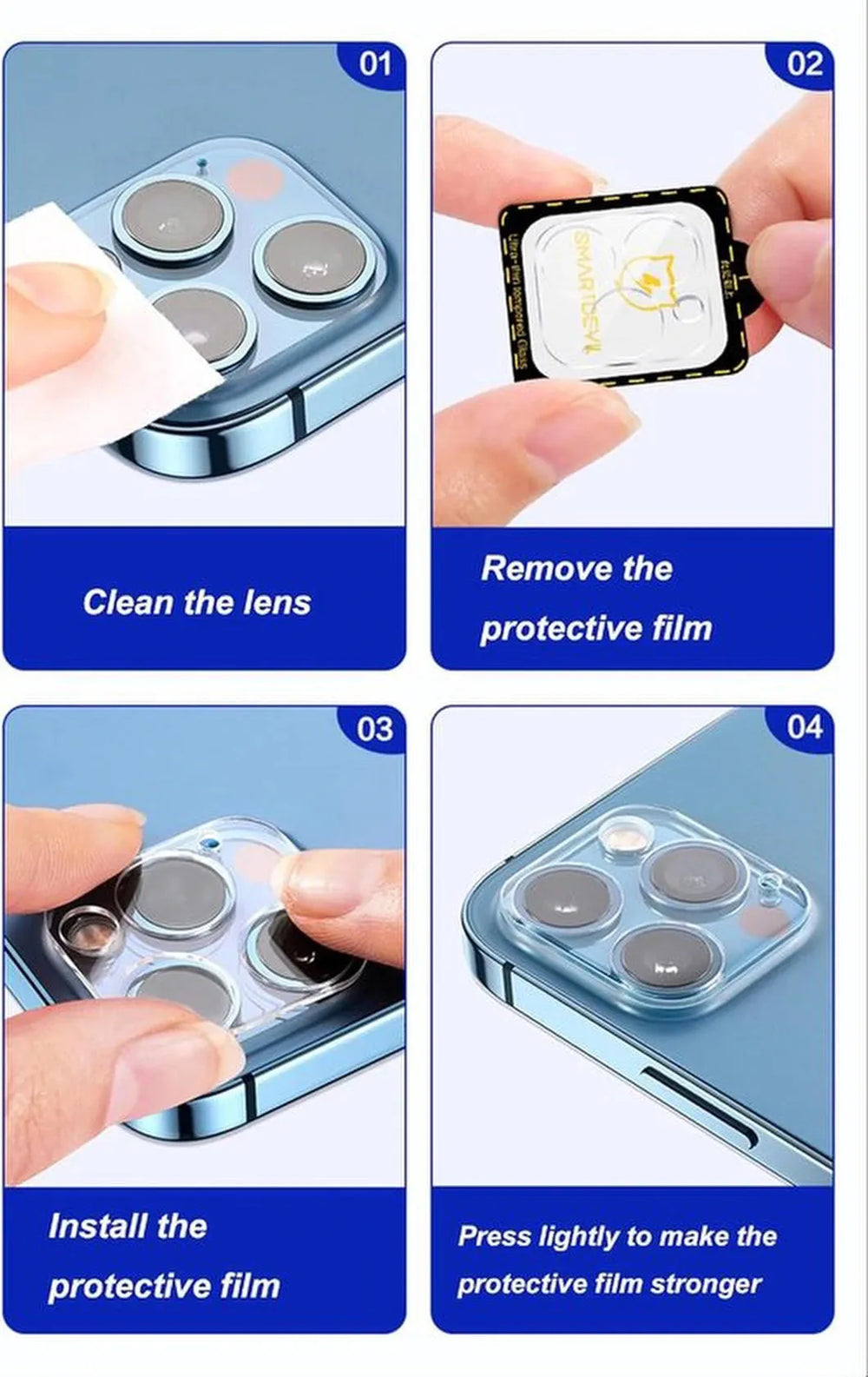 Camera Lens Protector – Samsung Galaxy S24 Plus – 9H Gehard Glas – Anti-kras – Tempered Glas – 1-Pack-Ilumina Benelux