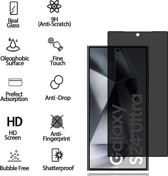 Samsung Galaxy S24 Ultra – Camera Lens & Screenprotector 4-Pack-Ilumina Benelux