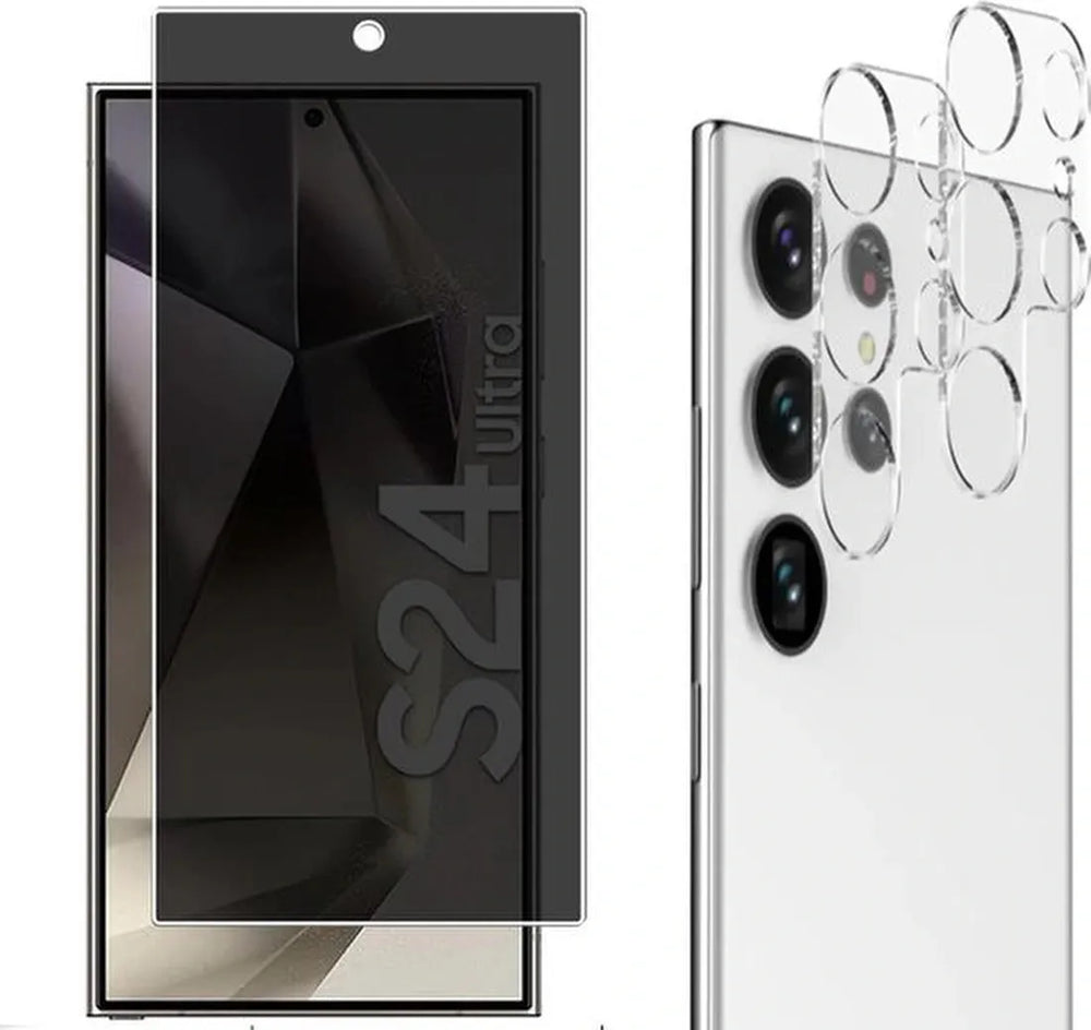 Samsung Galaxy S24 Ultra – Camera Lens & Screenprotector 4-Pack-Ilumina Benelux