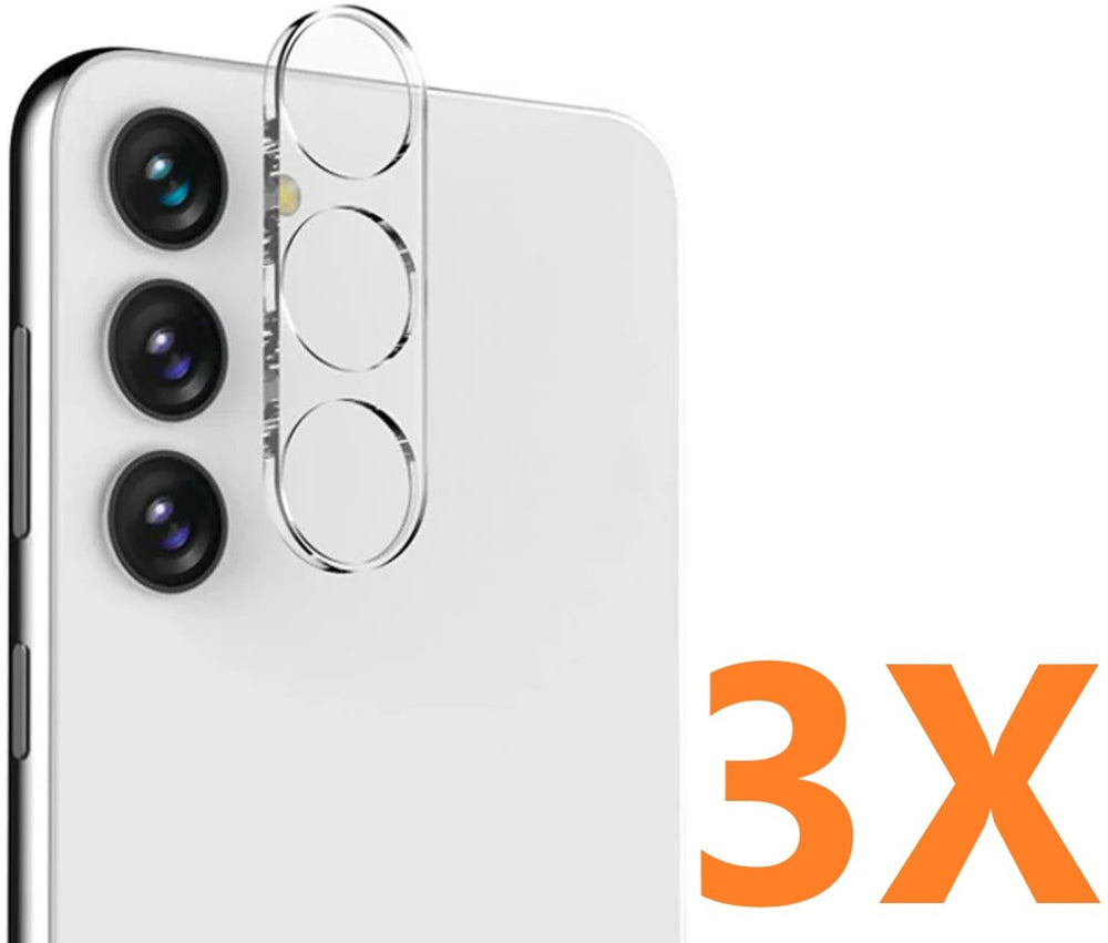 Camera Lens Protector – Samsung Galaxy S25 Plus – 9H Gehard Glas – Anti-kras – 3-Pack-Ilumina Benelux