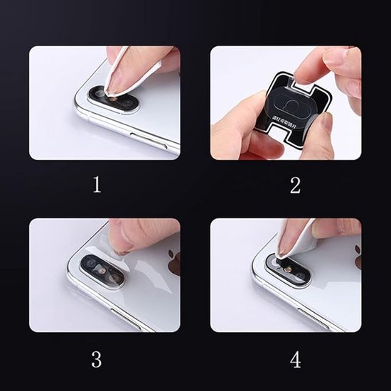 Camera Lens Protector – Samsung Galaxy Z Flip 6 – 9H Gehard Glas – Anti-kras – 2-Pack-Ilumina Benelux