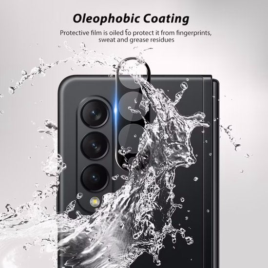 Camera Lens Protector – Samsung Galaxy Z Fold 4 – 9H Gehard Glas – Anti-kras – 3-Pack-Ilumina Benelux