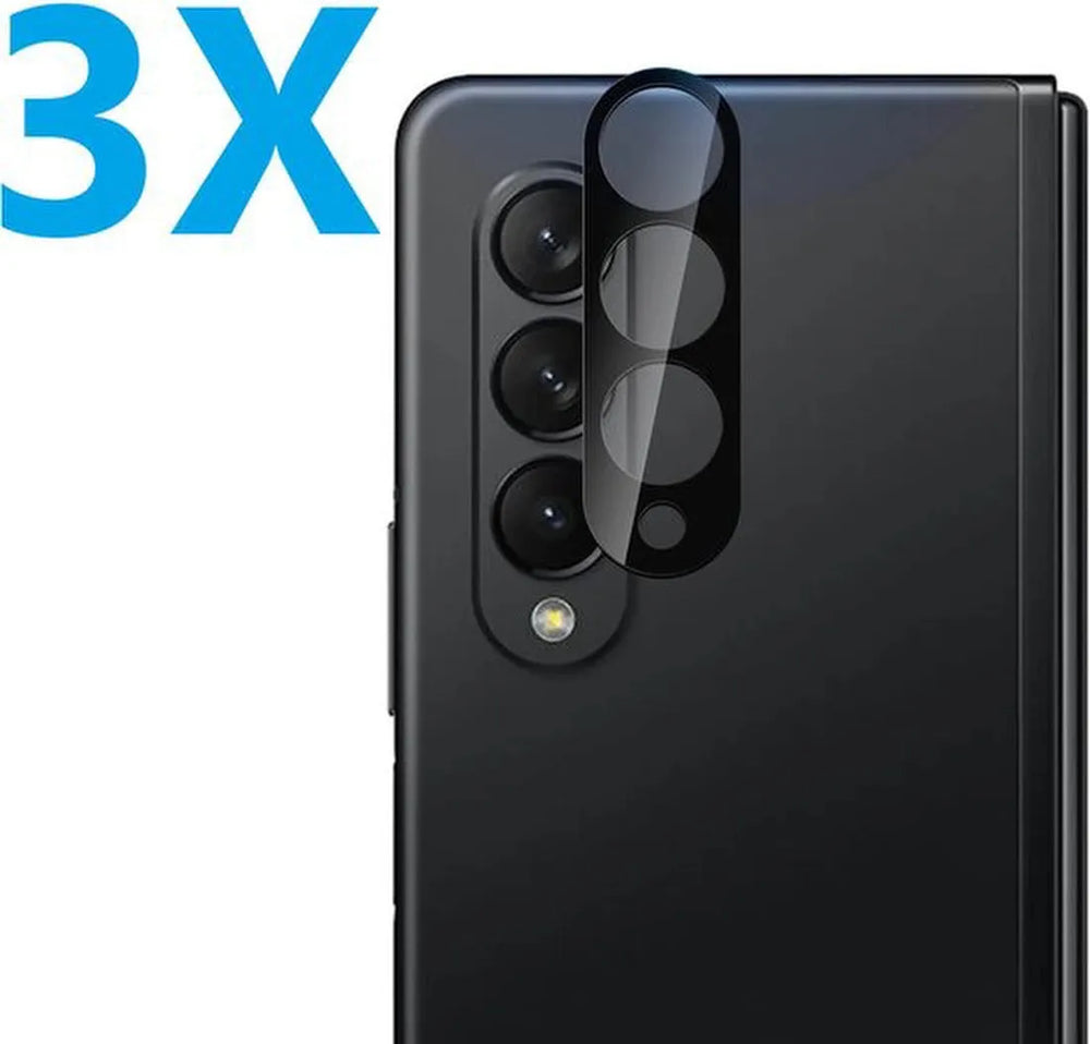 Camera Lens Protector – Samsung Galaxy Z Fold 4 – 9H Gehard Glas – Anti-kras – 3-Pack-Ilumina Benelux