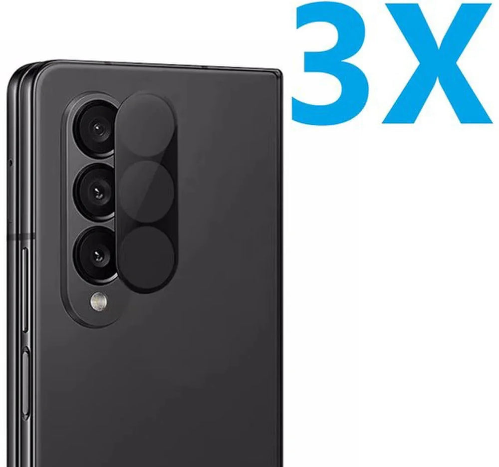 Camera Lens Protector – Samsung Galaxy Z Fold 5 – 9H Gehard Glas – Anti-kras – 3-Pack-Ilumina Benelux