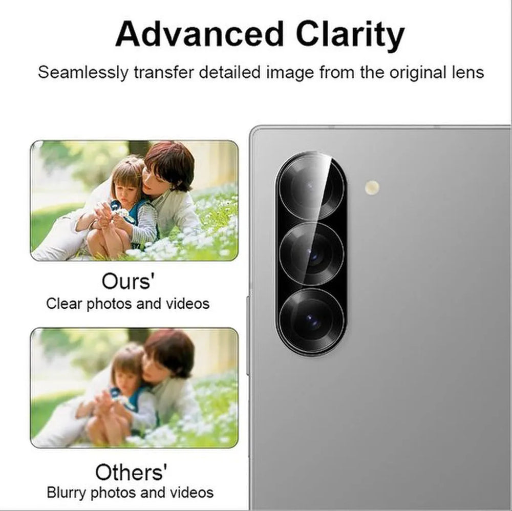 Camera Lens Protector – Samsung Galaxy Z Fold 6 – 9H Gehard Glas – Anti-kras – 2-Pack-Ilumina Benelux