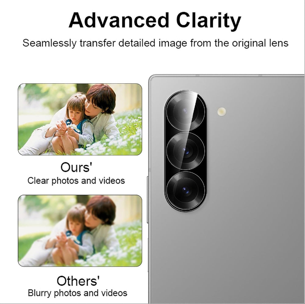 Camera Lens Protector – Samsung Galaxy Z Fold 6 – 9H Gehard Glas – Anti-kras – Tempered Glas – 1-Pack-Ilumina Benelux