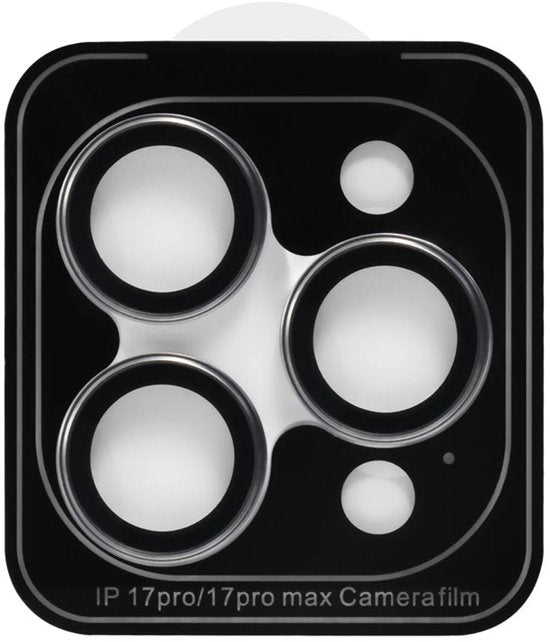 Camera Lens Protector Zwart – iPhone 17 Pro / 17 Pro Max – Anti-kras – 2-Pack-Ilumina Benelux