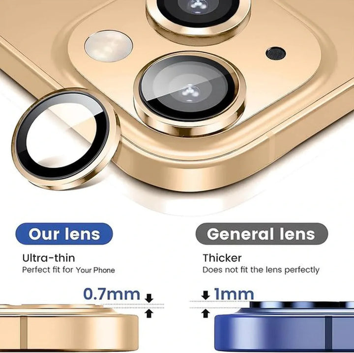 Camera Lens Protector – iPhone 11 – 9H Gehard Glas – Anti-Kras – Goud-Ilumina Benelux