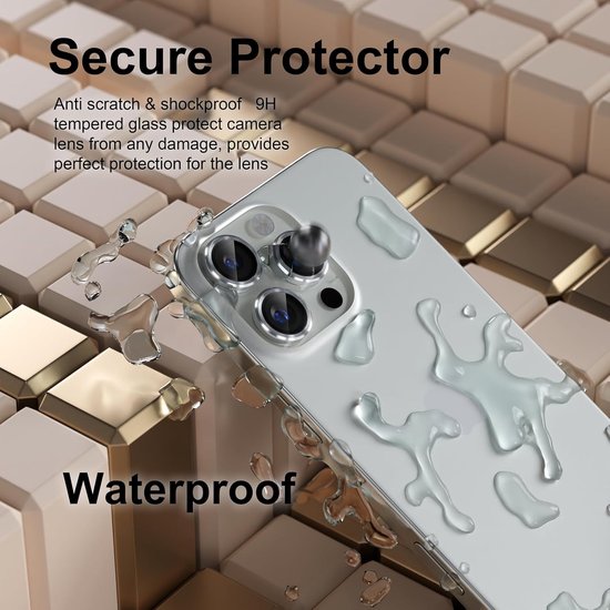 Camera Lens Protector – iPhone 11 – 9H Gehard Glas – Anti-kras – Zilver-Ilumina Benelux